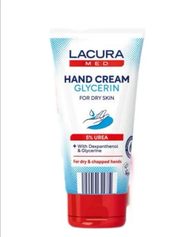 LaCura Med, Glycerin Hand Cream (Krem do rąk z gliceryną)