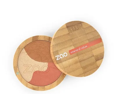 Zao Make - Up Organic Sublime Mosaic, Radiance & Healthy Glow Powder (Paletka do konturowania twarzy)