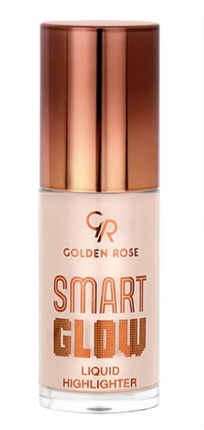 Golden Rose Smart Glow, Liquid Highlighter (Płynny rozświetlacz do twarzy)