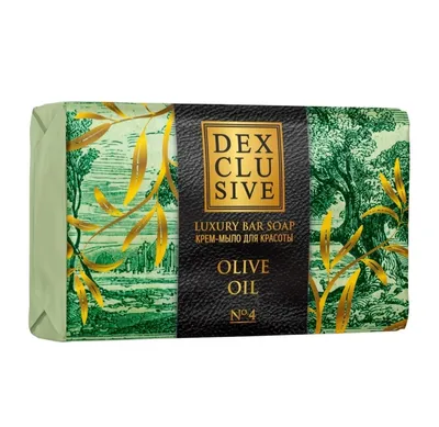 Dexclusive Olive Oil, Luxury Bar Soap (Oliwa z oliwek, Mydło w kostce)