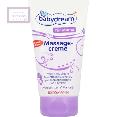 Babydream Fur Mama, Massage - Creme (Krem do masażu)