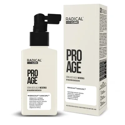 Radical Hair Clinic, Pro Age, Odmładzająca wcierka do włosów dojrzałych