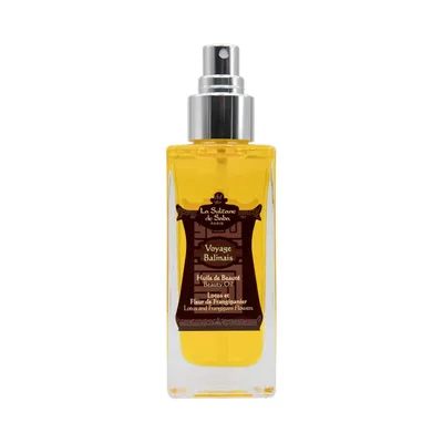 La Sultane de Saba Lotus & Frangipani Flower, Body Oil (Lotus i Frangipani, Olejek do ciała)
