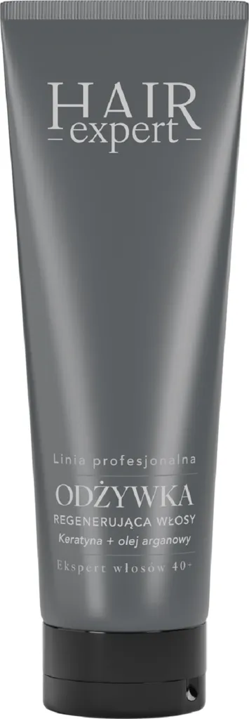Hair Expert Linia Profesjonalna, Odżywka do włosów regenerująca z keratyną i olejem arganowym