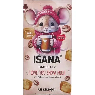 Isana I  Love You Snow Much, Bath Salt (Sól do kąpieli)