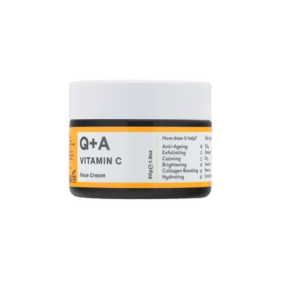 Q+A Vitamin C Face Cream (Rozświetlający krem do twarzy z witaminą C)