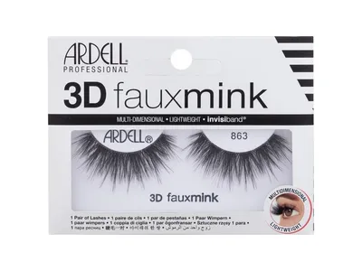 Ardell Lashes 3D Faux Mink, 863, Sztuczne rzęsy na pasku