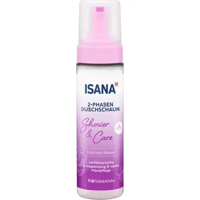 Isana Shower & Care, 2-Phase Shower Foam (Dwufazowa pianka pod prysznic)