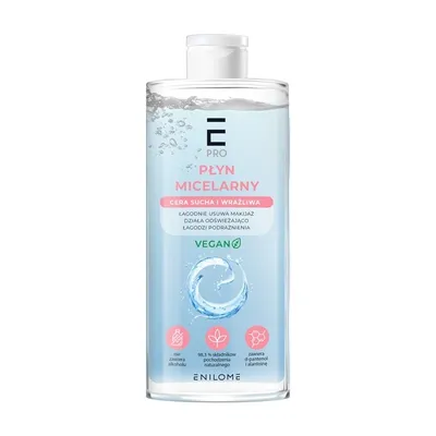 Enilome Healthy Beauty Pro, Cera sucha i wrażliwa, Płyn micelarny