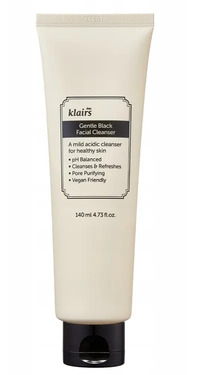 Klairs Gentle Black Facial Cleanser (Pianka do mycia twarzy)