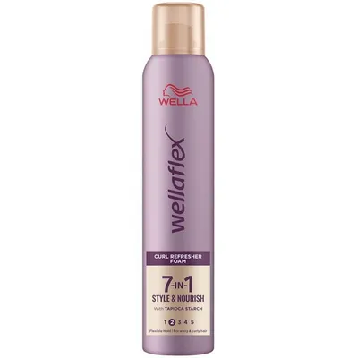 Wella Wellaflex, 7-in-1 Style & Nourish, Curl Refresher Foam (Pianka do stylizacji loków)