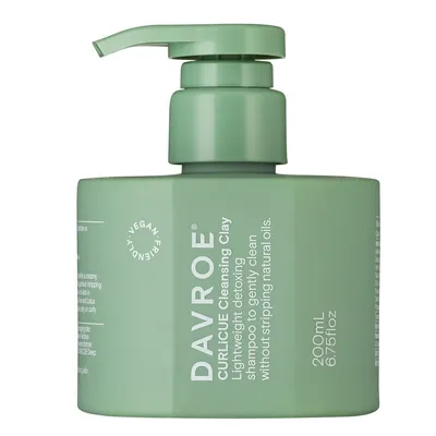 Davroe Curlicue Cleansing Clay Shampoo (Oczyszczający szampon z glinką do włosów kręconych i falowanych)