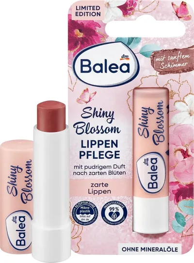Balea Shiny Blossom, Lip Balm (Balsam do ust)