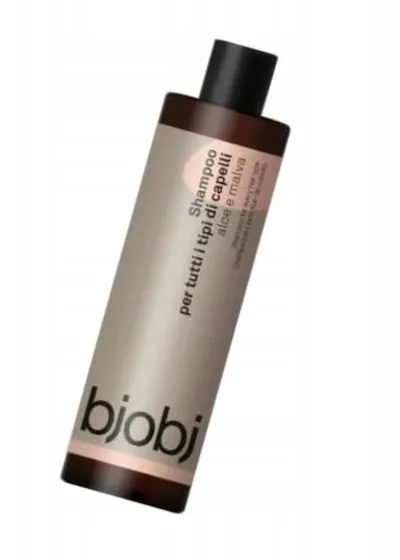 Bjobj Aloe Vera & Malvae, Gentle Shampoo (Aloes i Malwa, Delikatny szampon oczyszczający)