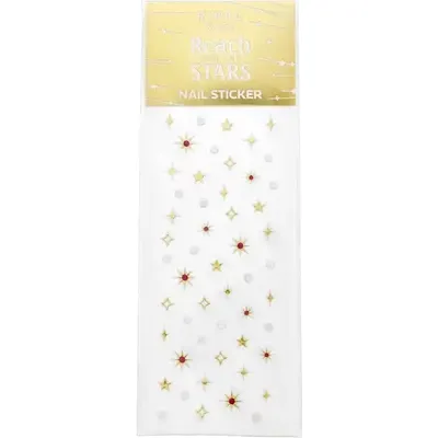 Rival Loves Me Reach for the Stars, Metallic Nail Sticker (Naklejki na paznokcie)