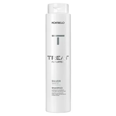 Montibello Treat NatureTech, Silver White Shampoo (Szampon do włosów ze srebrnymi refleksami)