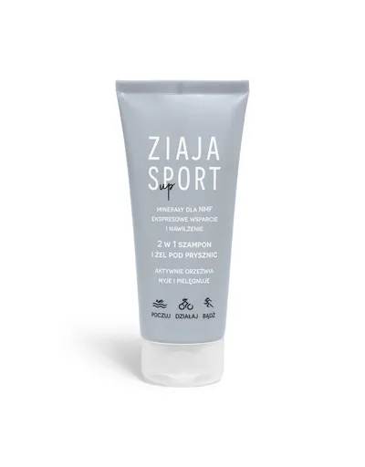 Ziaja Sport, 2 w 1 Szampon i żel pod prysznic