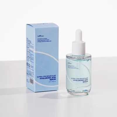 Isntree Ultra-Low Melecular, Hyaluronic Acid Serum (Nawilżające serum do twarzy)