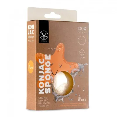 Yasumi Pure Kids, Gąbka Konjac dla dzieci