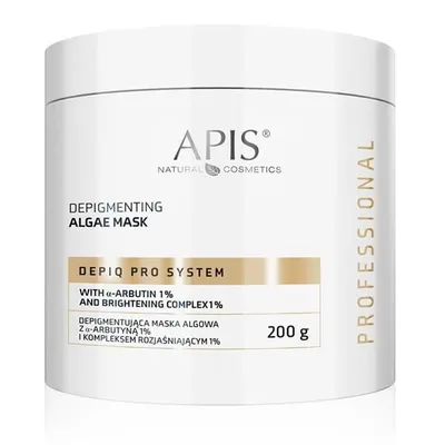 Apis Depiq Pro System, Depigmenting Algae Mask (Depigmentująca maska algowa)