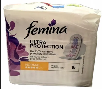 Femina Ultra Protection, Podpaski ze skrzydełkami