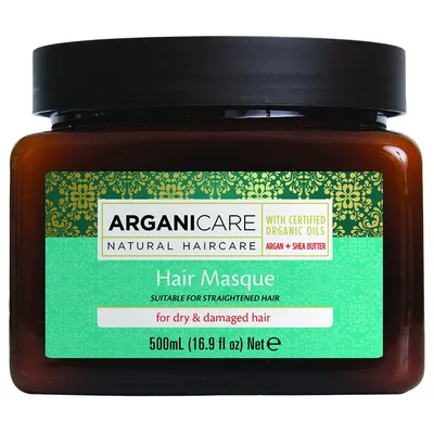 Arganicare Argan & Shea Butter Hair Mask (Maska do włosów suchych i zniszczonych)