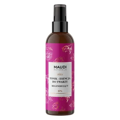 Maudi Naturals Róża, Regenerujący tonik-esencja do twarzy