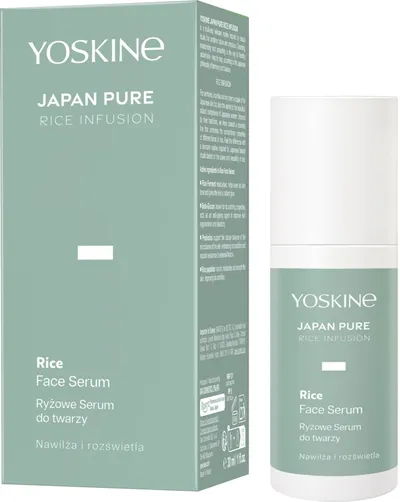 Yoskine Japan Pure Rice Infusion, Rewitalizujące serum do twarzy