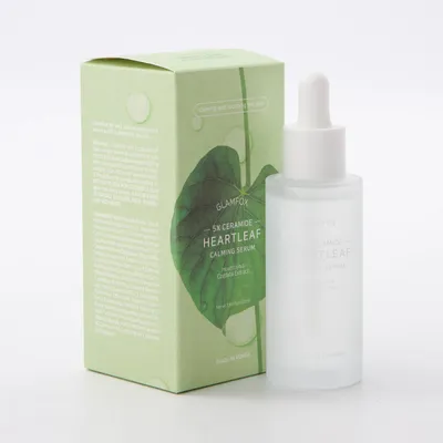 Glamfox 5x Ceramide Heartleaf, Calming Serum (Ceramidowe serum do twarzy)