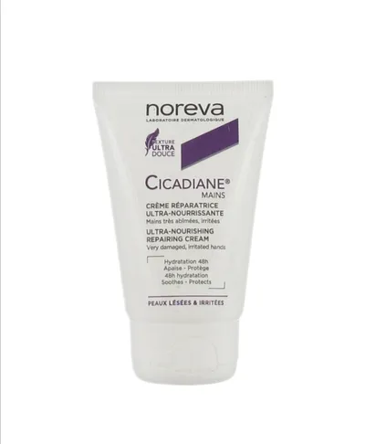Noreva Cicadiane Hands, Ultra-Nourishing Repairing Cream (Krem do zniszczonej i podrażnionej skóry dłoni)