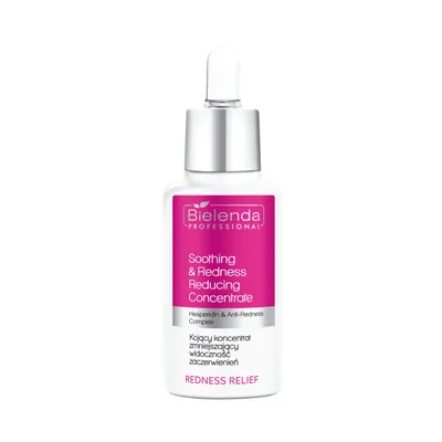 Bielenda Professional Redness Relief, Soothing & Redness Reducing Concentrate (Kojący koncentrat zmniejszający widoczność zaczerwienień)