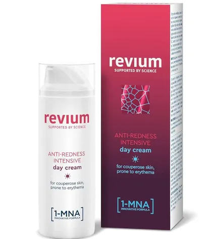 Revium Anti Redness Intensive Day Cream (Wzmacniająco-ochronny krem na dzień do skóry naczynkowej)