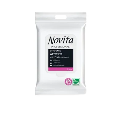 Novita Professional, Intimate Wet Wipes (Chusteczki do higieny intymnej)
