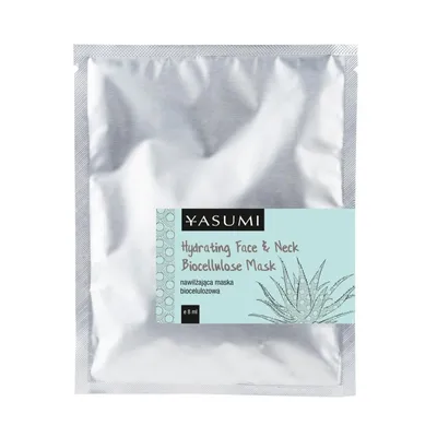 Yasumi Hydrating Face and Neck Biocellulose Mask (Nawilżająca maska biocelulozowa do twarzy i szyi)