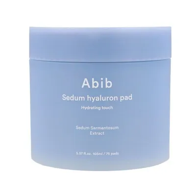 Abib Sedum Hyaluron Pad Hydrating Touch (Nawilżające płatki do twarzy)