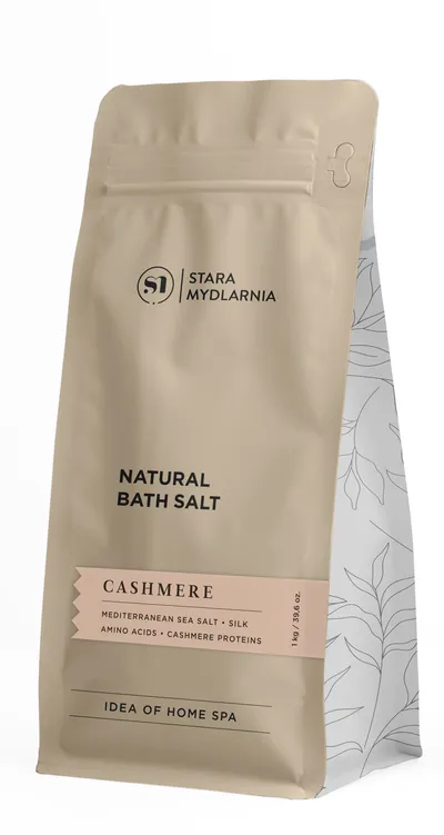 Stara Mydlarnia Eco Botanica, Cashmere, Natural Bath Salt (Sól do kąpieli)