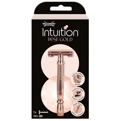 Wilkinson Sword Intuition, Rose Gold, Razor (Maszynka do depilacji z wymiennymi wkładami)