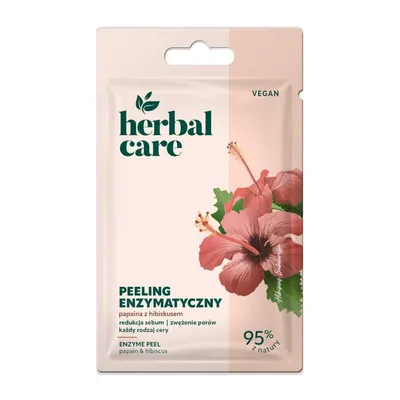 Herbal Care Peeling enzymatyczny z papainą i hibiskusem