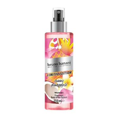 Bruno Banani Woman, Sunny Pineapple, Fragrance Body & Hair Splash (Perfumowana mgiełka do ciała i włosów)