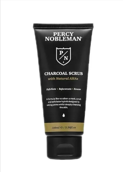 Percy Nobleman Charcoal Scrub (Peeling do twarzy z węglem dla mężczyzn)