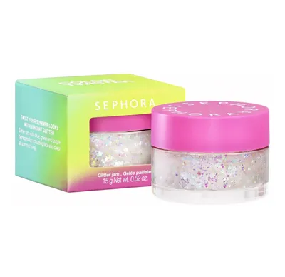 Sephora Collection, Color Twister, Glitter Jam (Brokatowy żel do twarzy i dekoltu)