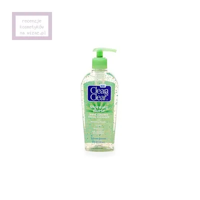 Clean & Clear Shine Control, Żel myjący przeciw błyszczeniu się skóry