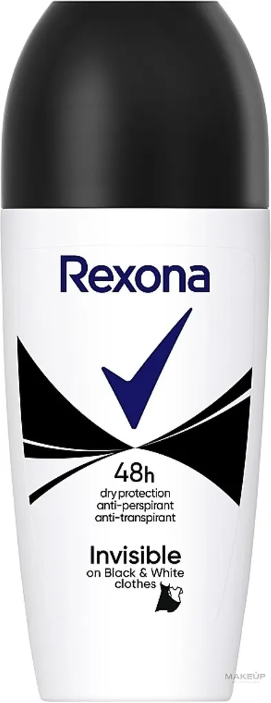Rexona Motionsense, Invisible on Black + White Clothes, Anti-perspirant 48h Roll-on (Dezodorant w kulce)