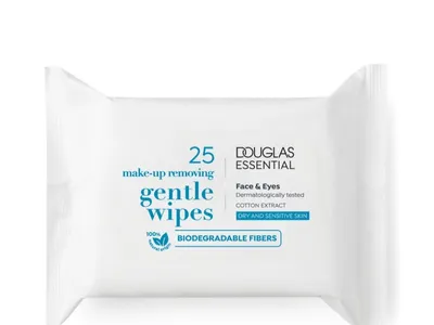 Douglas Collection Essential, Cleansing Make-up Remover Gentle Wipes Face & Eyes (Chusteczki do demakijażu)