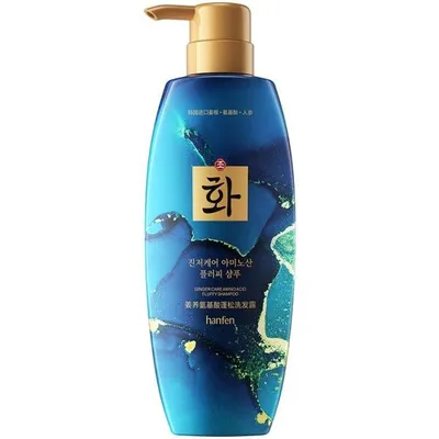 Hanfen Ginger Ginseng, Care Amino Acid Fluffy Shampoo (Szampon z aminokwasami i imbirem)