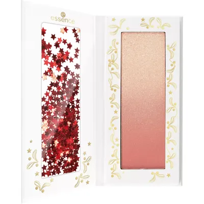 Essence Xmas Kisses, Blush & Highlighter Duo (Duet różu i rozświetlacza)