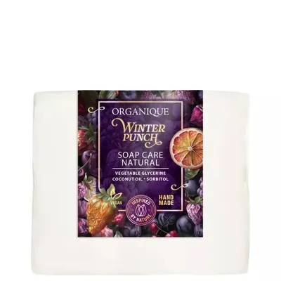 Organique Winter Punch, Soap Care Natural (Mydło naturalnie pielęgnujące)
