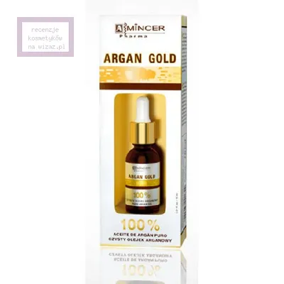 Mincer Pharma Argan Gold Eliksir Młodości, 100% czysty olej arganowy