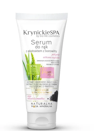 Krynickie Spa Serum do rąk z ekstraktem z borowiny