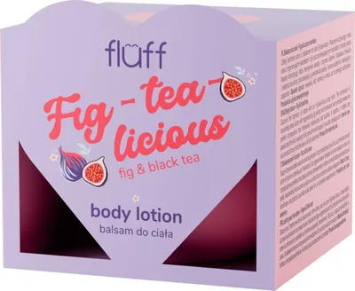 Fluff Fig-Tea-Licious, Body Lotion (Figa i Czarna Herbata, Balsam do ciała)